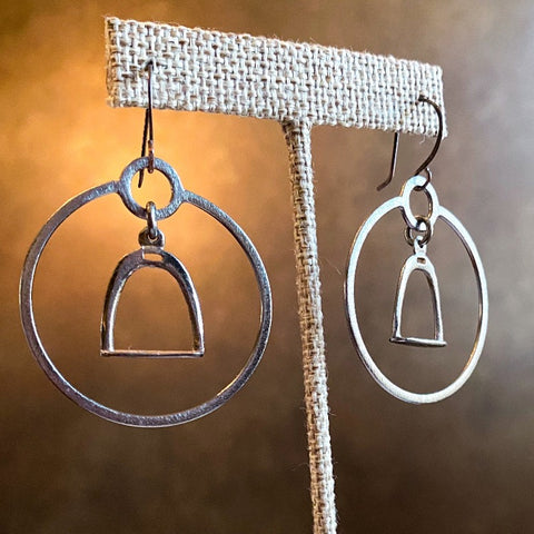 Stirrup earrings